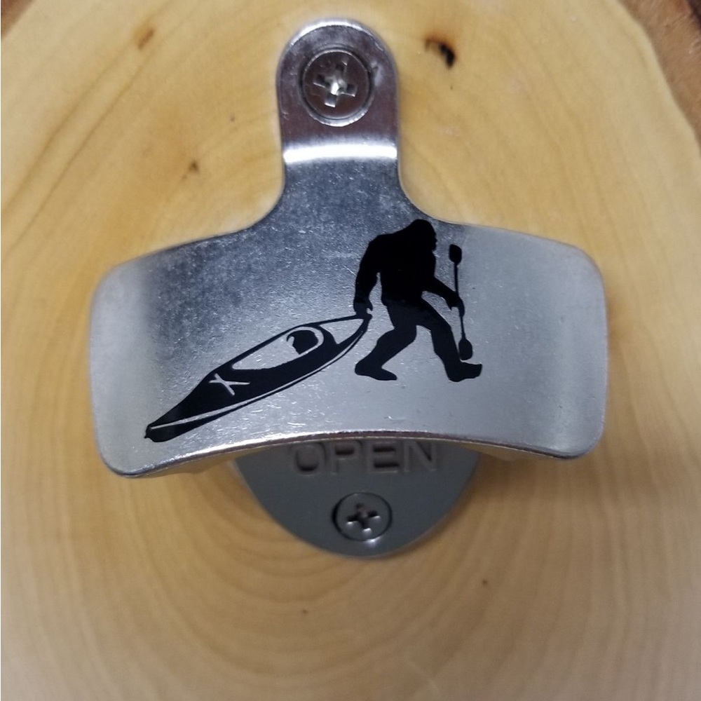 Bigfoot kayak bottle opener